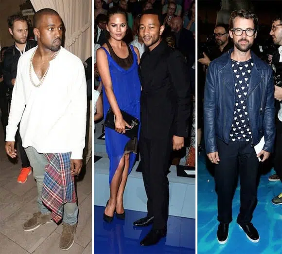 celebrities were in attendance at the Mercedes-Benz New York Fashion Week