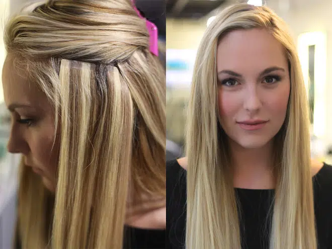 Tape In Hair Extensions by Arsova Salon